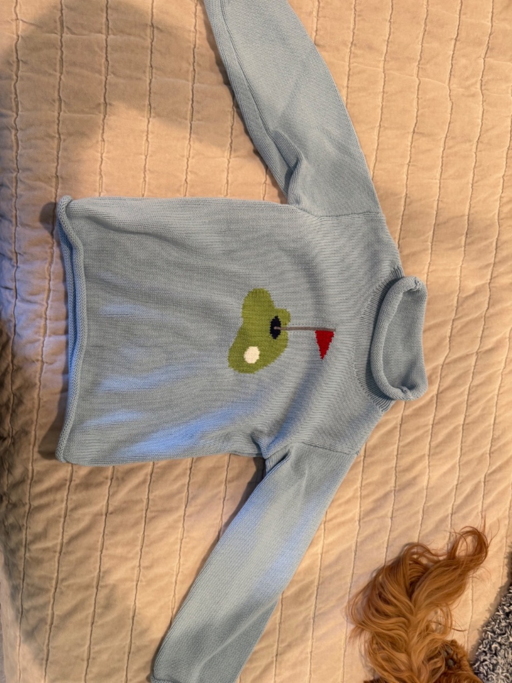 Mudpie roll neck golf sweater - Picture 2 of 3